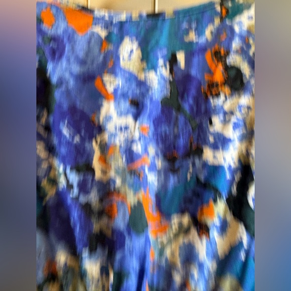 Anthropologie Blue Ruffled Tiered Maxi Dress Long Flowy Small Classy wedding - Picture 8 of 14